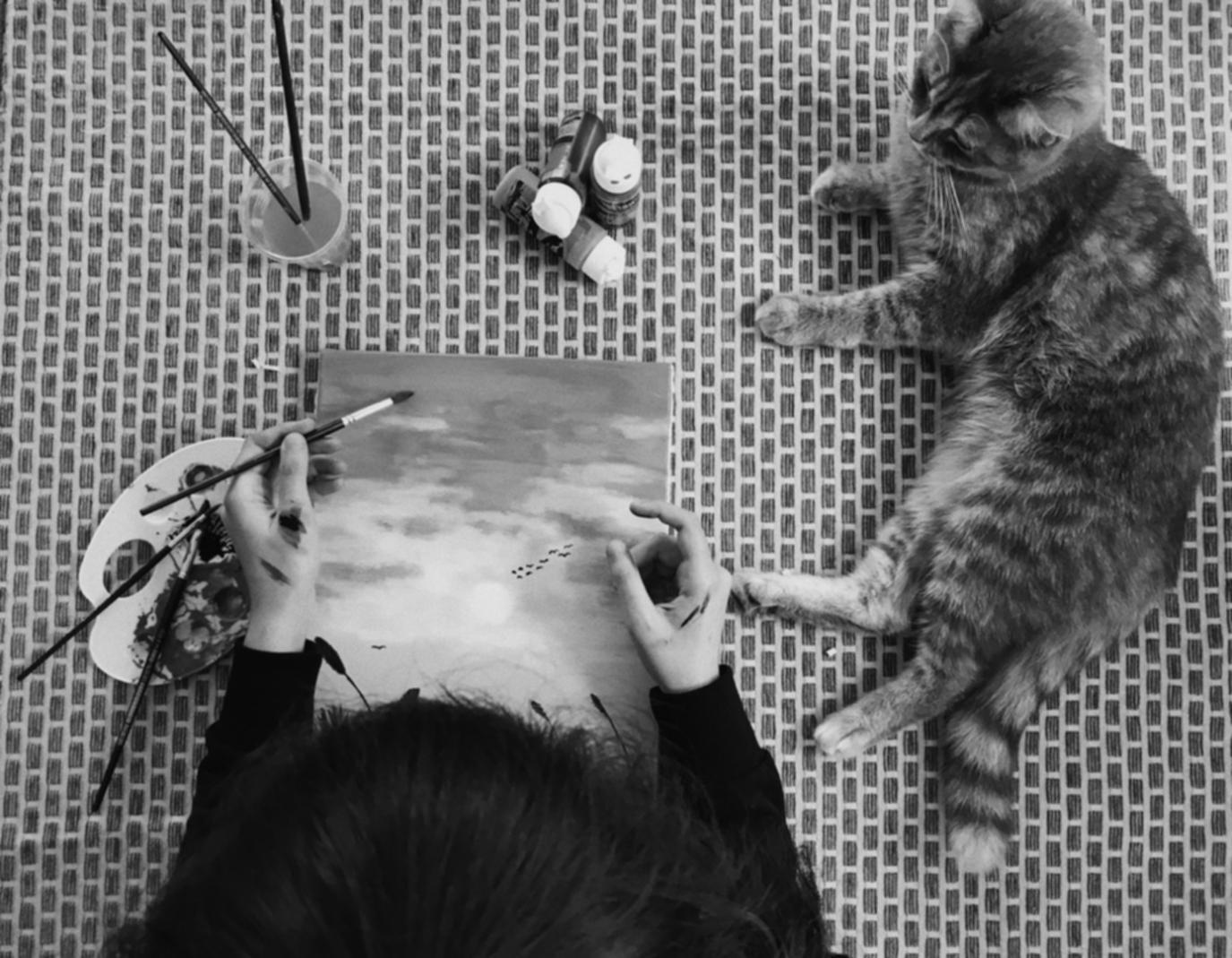 Демонстрація техніки малювання